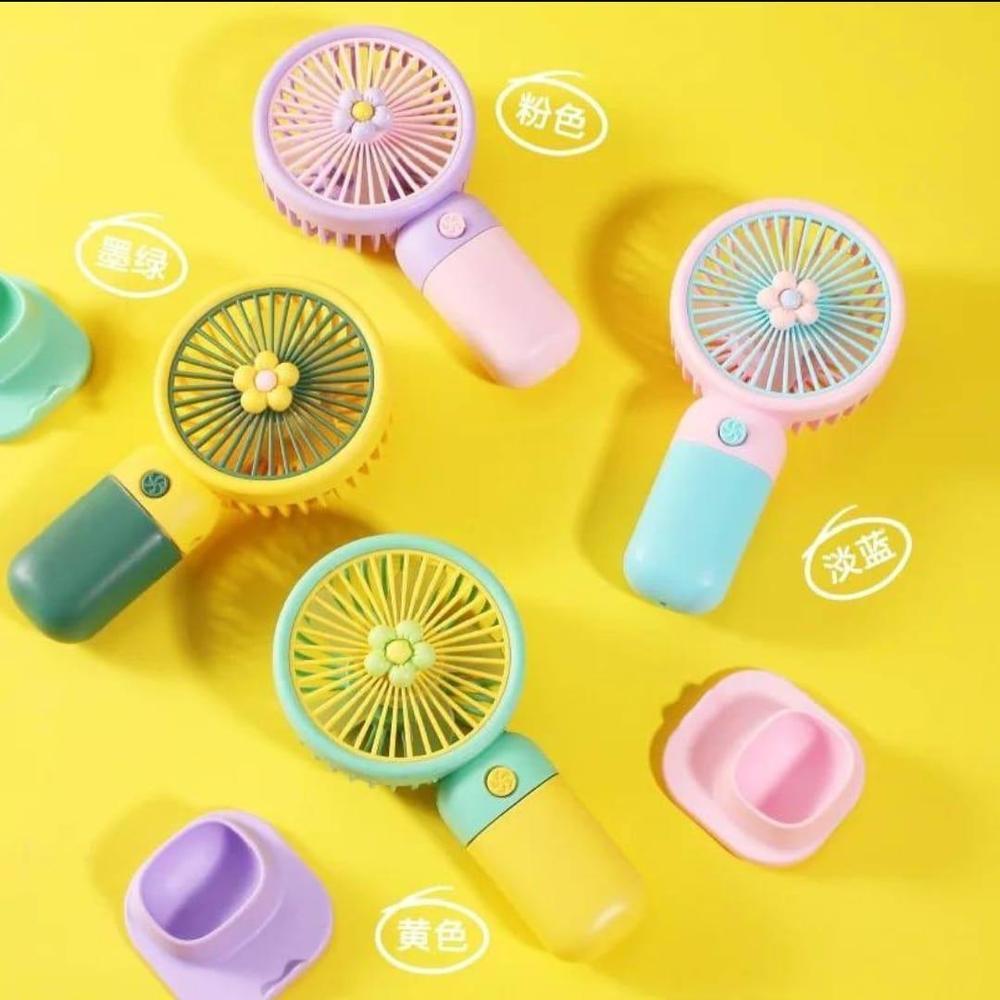 Cute Portable Handheld Fan for Travel & Summer Cooling