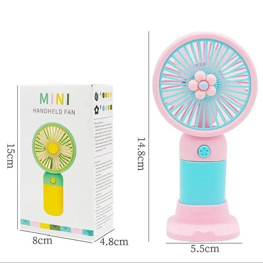 Cute Portable Handheld Fan for Travel & Summer Cooling